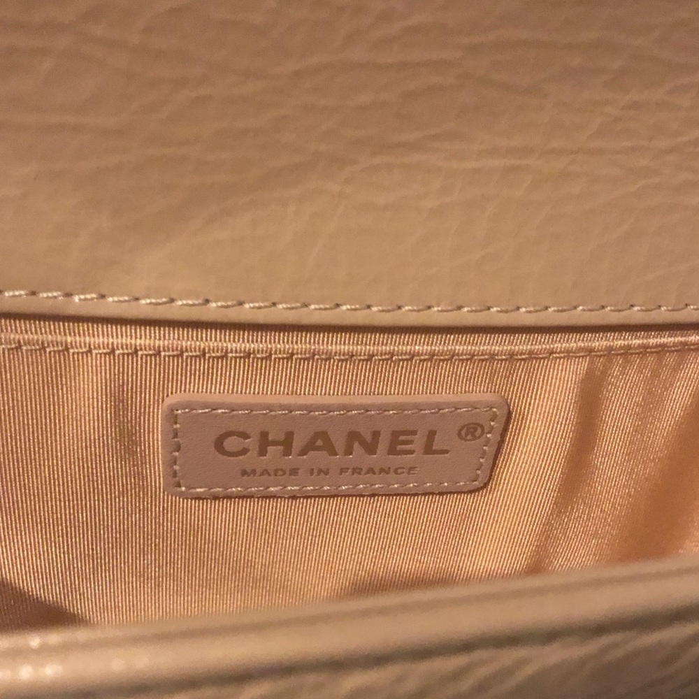 *SOLD*New RARE Chanel Boy Bag nude limited edition - Picture 7 of 8